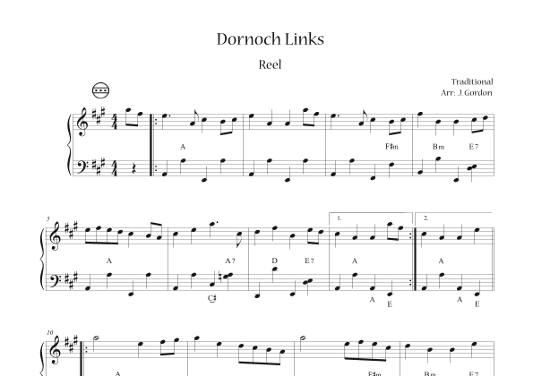 Dornoch Links (arr. Julia Gordon)