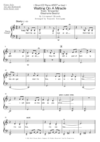 Waiting On A Miracle (arr. Tsuyoshi Yoroiguma)