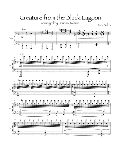Creature (arr. Jordan Tolman)