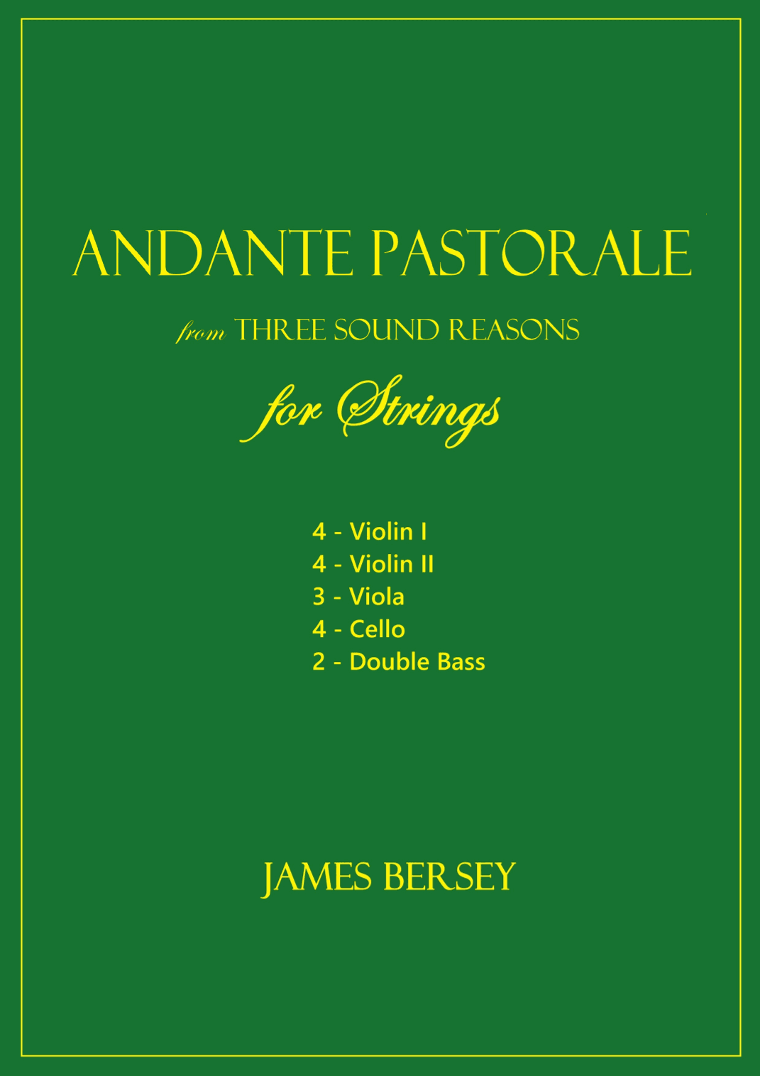 Three Sound Reasons 2nd Mov (for strings)