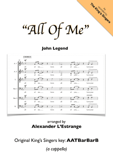 All Of Me (arr. Alexander L'Estrange)
