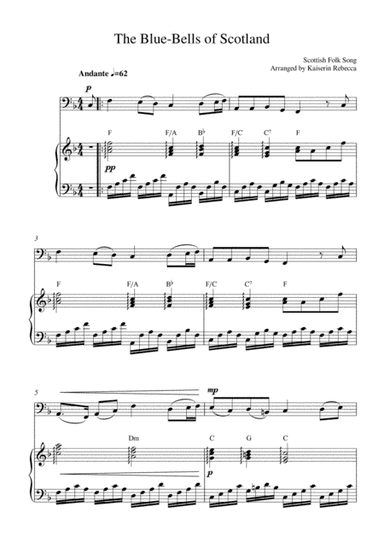 The Blue-Bells of Scotland (arr. Kaiserin Rebecca)