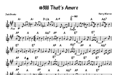 Thats Amore (arr. John Fries)