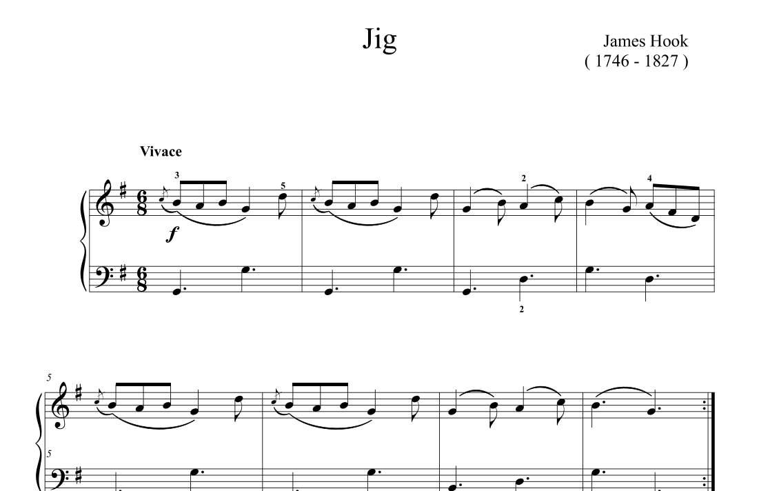 Hook Jig (arr. Ben Choupak)
