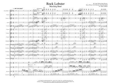 Rock Lobster (arr. Blake LaBarge)