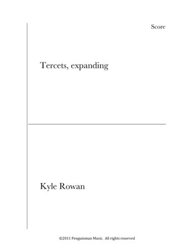 Tercets, expanding