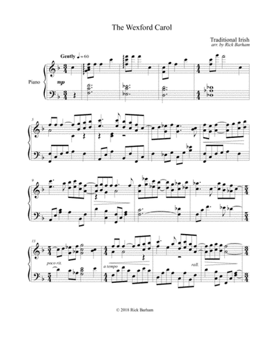 The Wexford Carol (arr. Rick Barham)