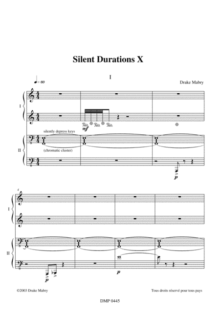 Silent Durations X (a Zen experience)