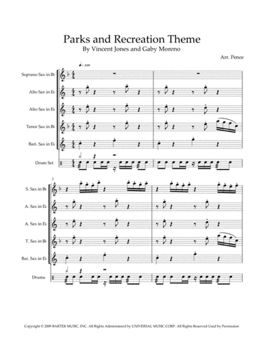 Parks And Recreation Theme (arr. Austin Pence)