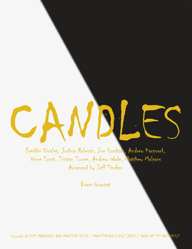 Candles (arr. Jeff Tincher)