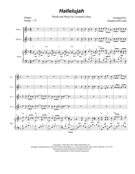 Hallelujah (arr. Stephen DeCesare)