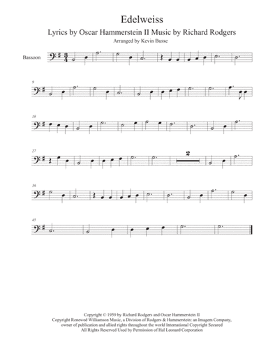 Edelweiss (arr. Kevin Busse)