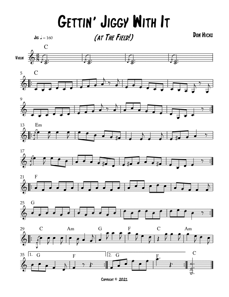 Gettin' Jiggy With It (at The Field)