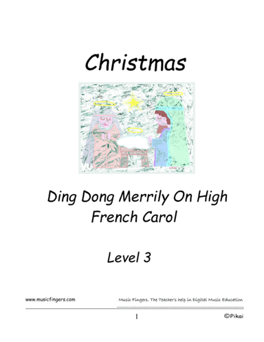 Ding Dong Merrily on High. Lev. 3 (arr. Music Fingers)