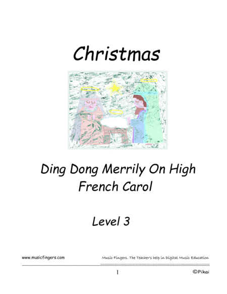 Ding Dong Merrily on High. Lev. 3 (arr. Music Fingers)