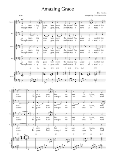Amazing Grace (arr. Glauco Fernandes)