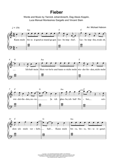 Fieber (arr. Michael Habrom)