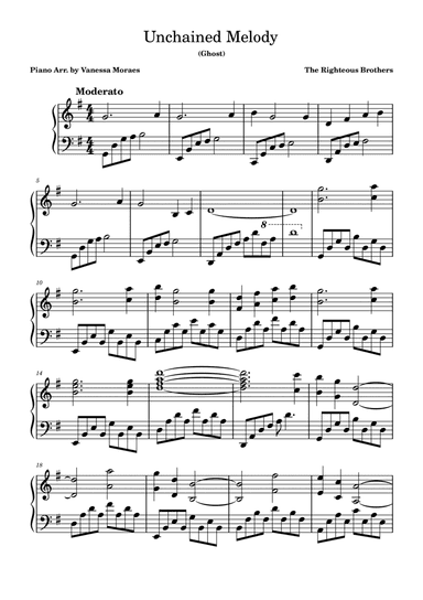 Unchained Melody (arr. Vanessa Moraes)