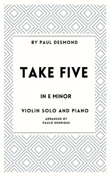 Take Five (arr. Paulo Henrique)