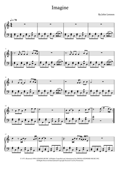 Imagine (arr. Rafaela Moreira)
