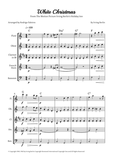 White Christmas (arr. Rodrigo Faleiros)