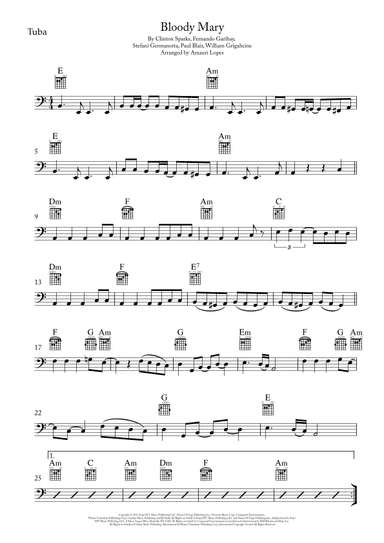 Bloody Mary (arr. Amauri Lopes)