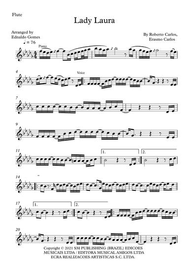 Lady Laura (arr. Ednaldo Gomes)