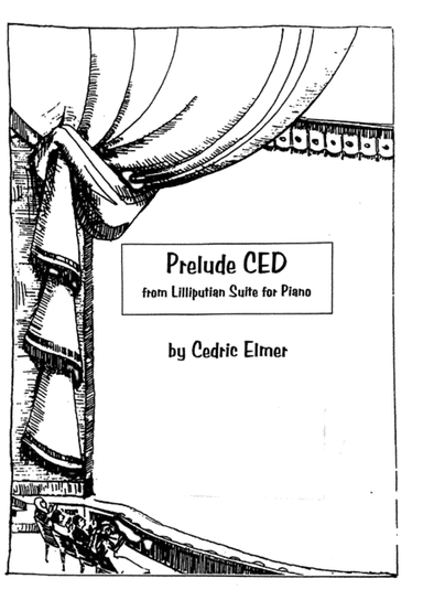 Prelude CED from Lilliputian Suite for piano