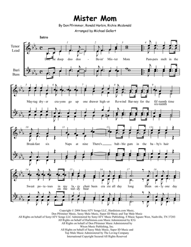 Mr. Mom (arr. Michael Gellert)