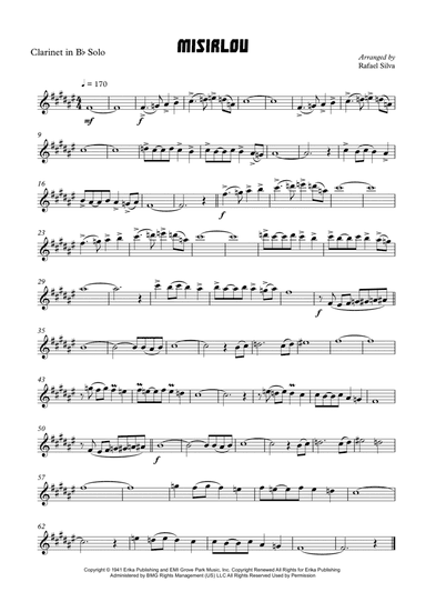 Misirlou (arr. Rafael Silva)