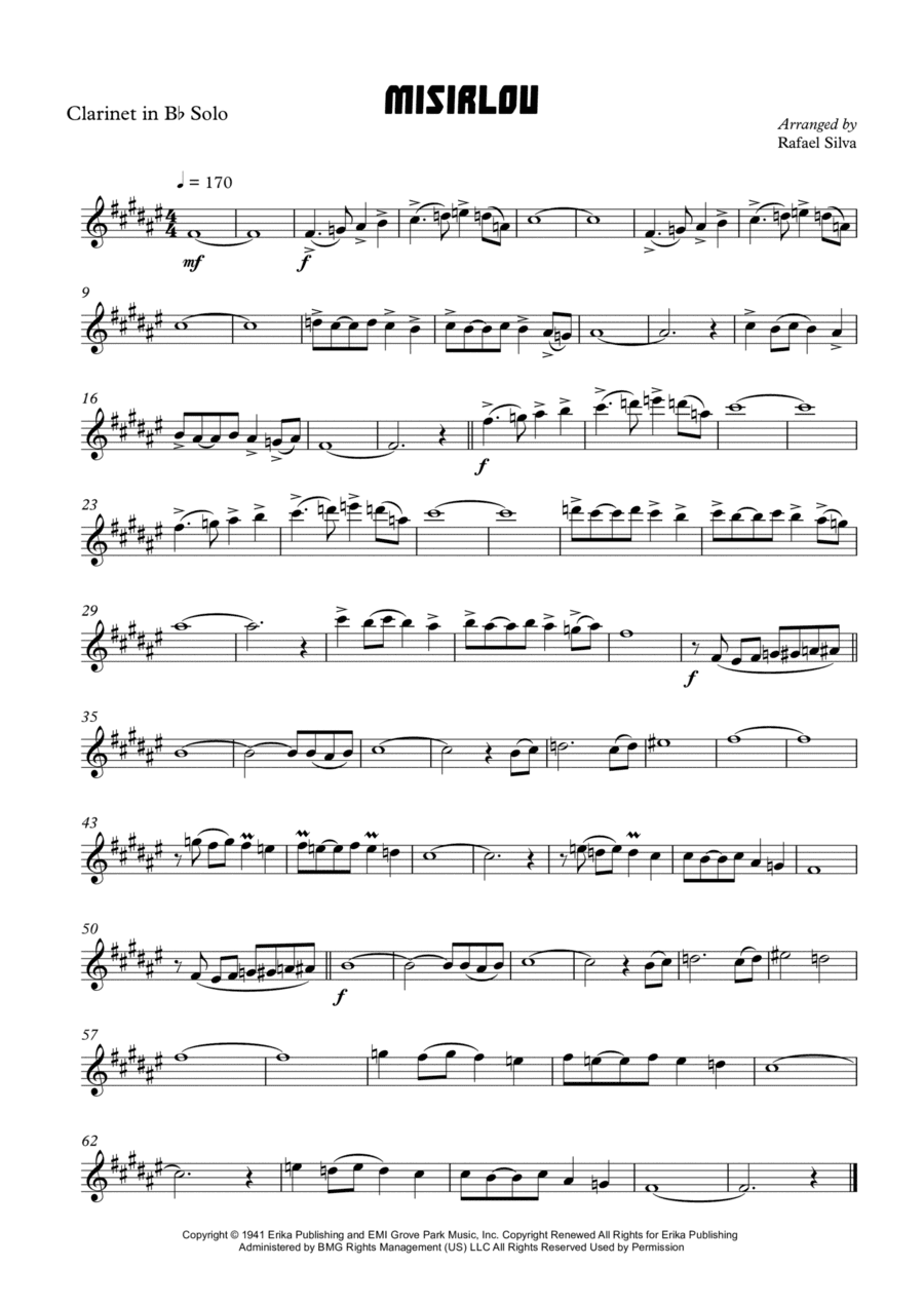 Misirlou (arr. Rafael Silva)