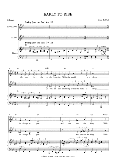Early to Rise [Duet]