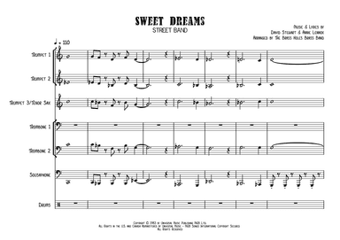 Sweet Dreams (are Made Of This) (arr. The Brass Holes Brass Band)