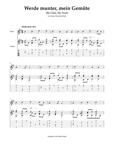 Werde munter, mein Gemüte (Be Glad, My Soul) (arr. Mark Phillips)