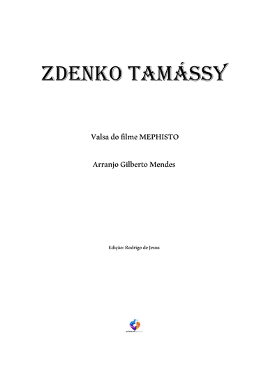 Waltz from the movie MEPHISTO - Piano (arr. Gilberto Mendes)