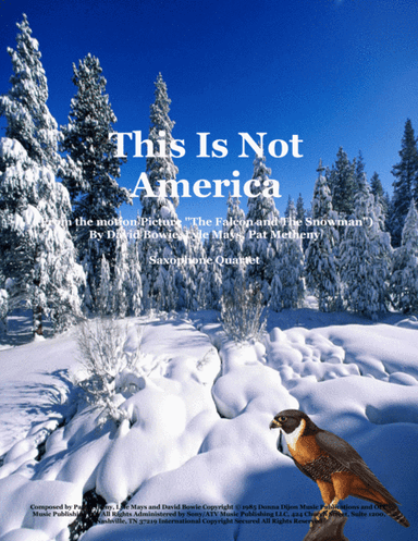 This Is Not America (arr. Jeff Tincher)
