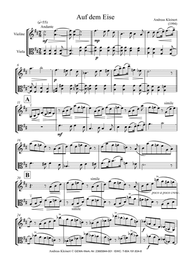 On Ice / Auf dem Eise