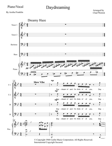 Daydreaming (arr. Chad Weirick)