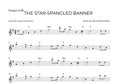 THE STAR-SPANGLED BANNER (arr. Alex Nunes Rodrigues)