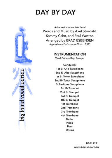 Day By Day (arr. Brad Esbensen)
