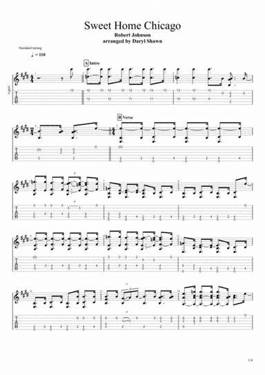 Sweet Home Chicago (arr. Daryl Shawn)