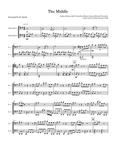 The Middle (arr. K. Speck)