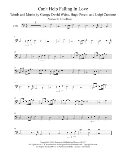 Can't Help Falling In Love (arr. Kevin Busse)