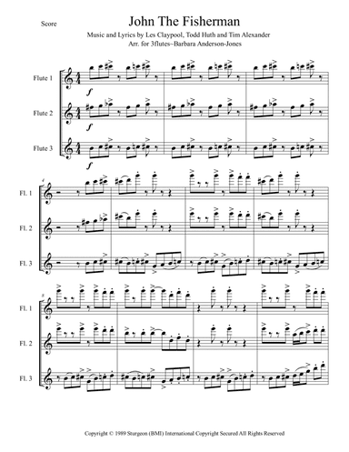 John The Fisherman (arr. Barbara Anderson-Jones)