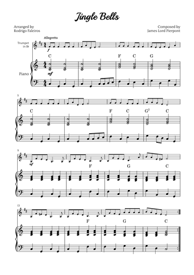 Jingle Bells (arr. Rodrigo Faleiros)