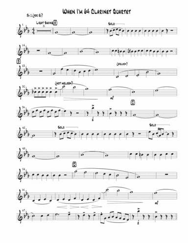 When I'm Sixty-four (arr. Jeff Schiller)