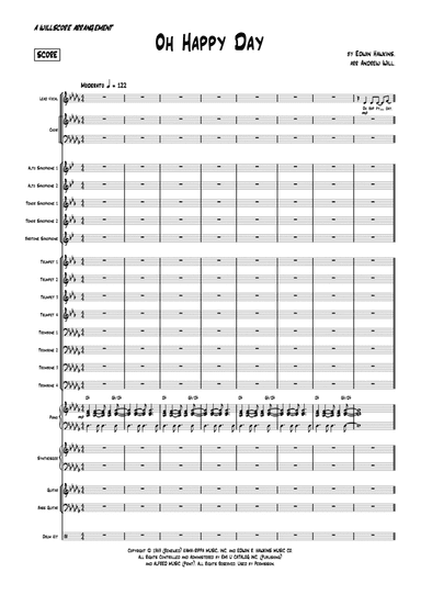 Oh Happy Day (arr. Andrew Will)