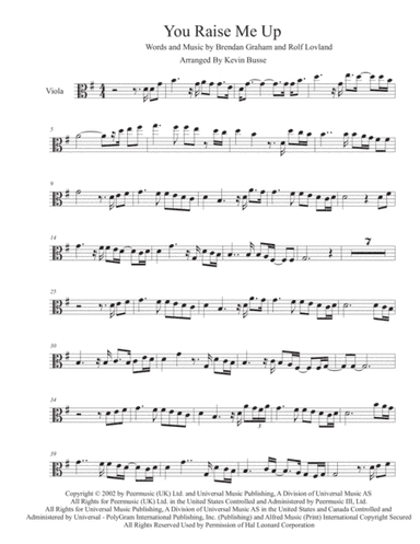You Raise Me Up (arr. Kevin Busse)