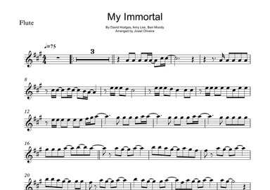 My Immortal (arr. Josiel Oliveira)