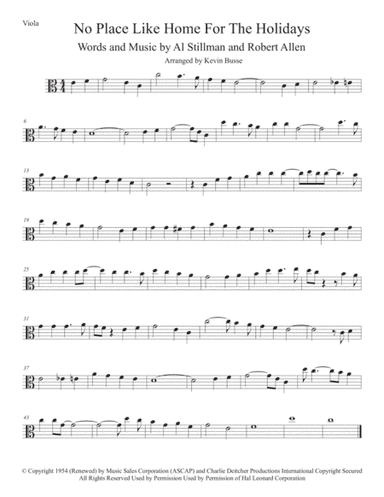 (There's No Place Like) Home For The Holidays (arr. Kevin Busse)